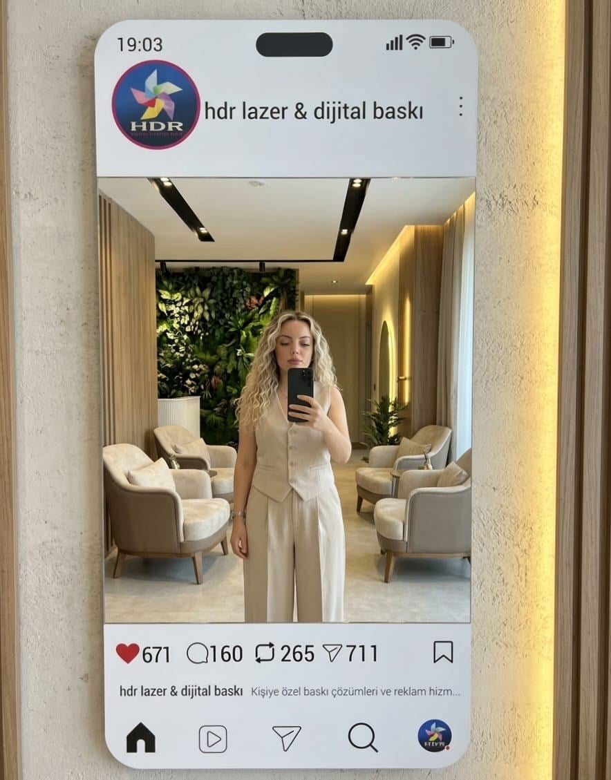 Kişiye Özel Instagram Ayna