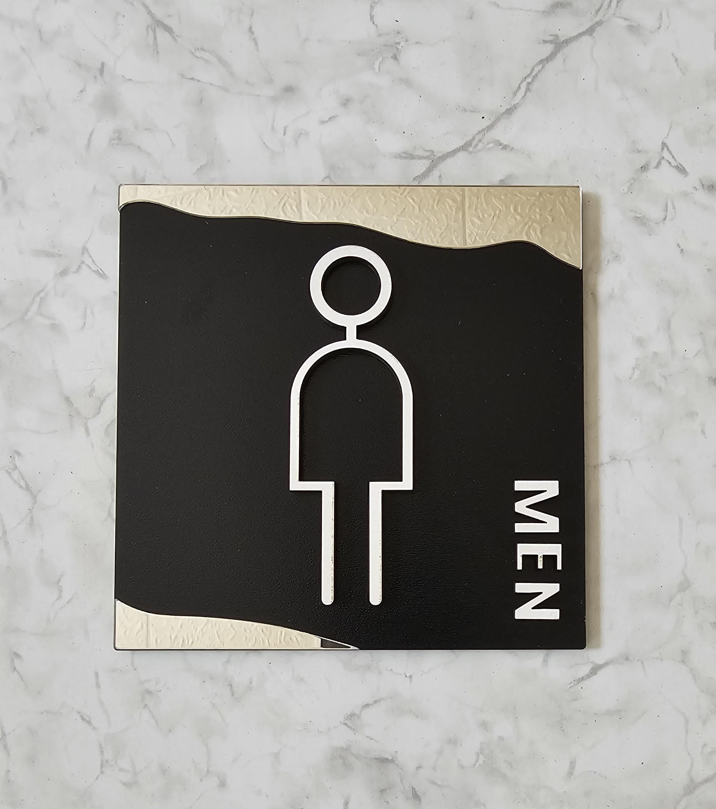 WC Tuvalet Yönlendirme Levhası
