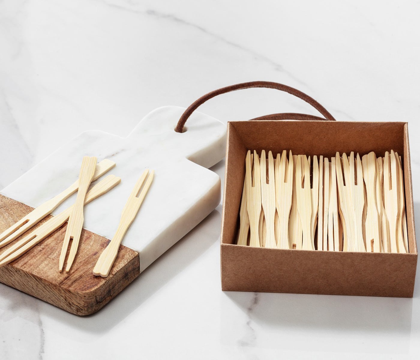 Çatal Bambu Kürdan -50 Ad