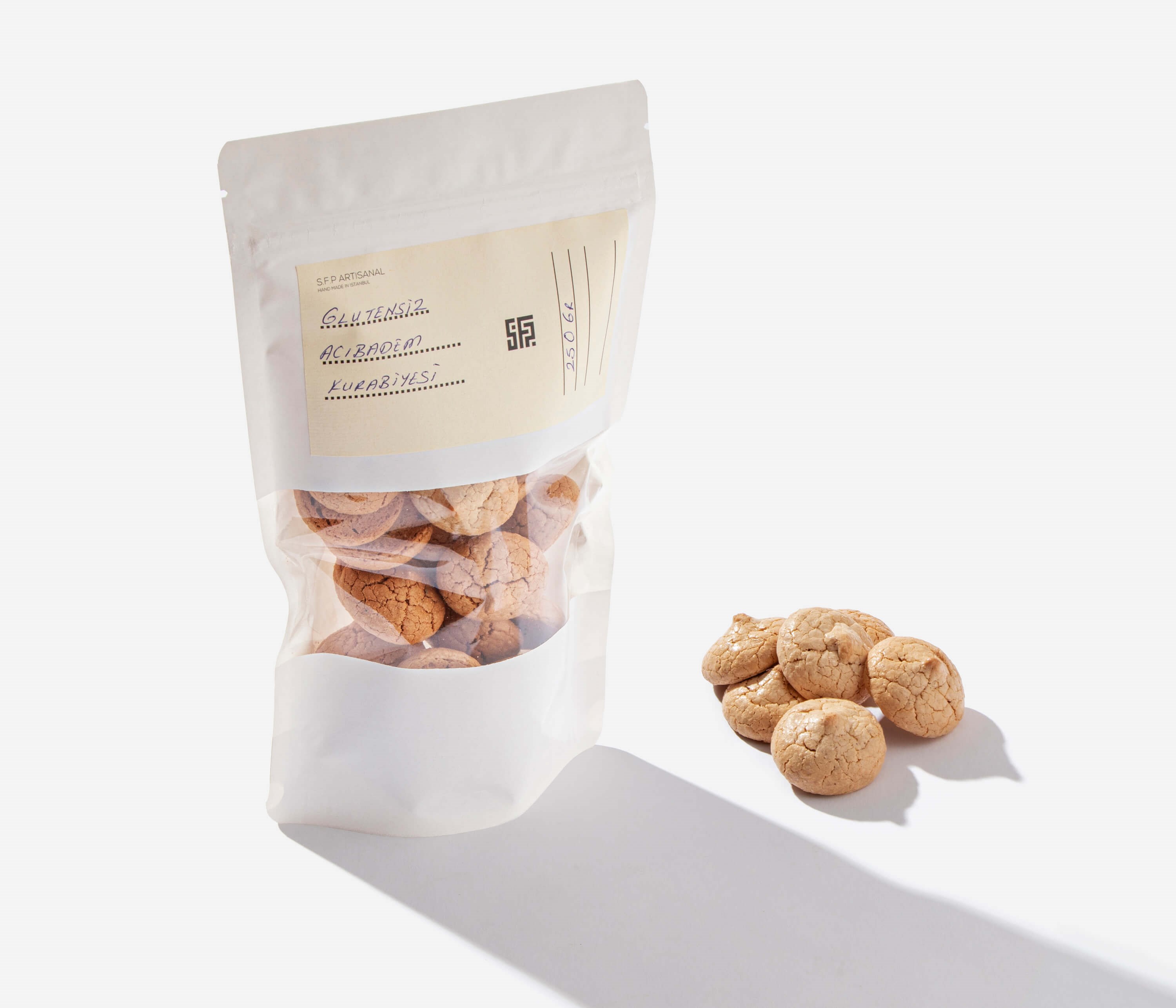 Glutensiz Acıbadem Kurabiyesi - 250 Gr
