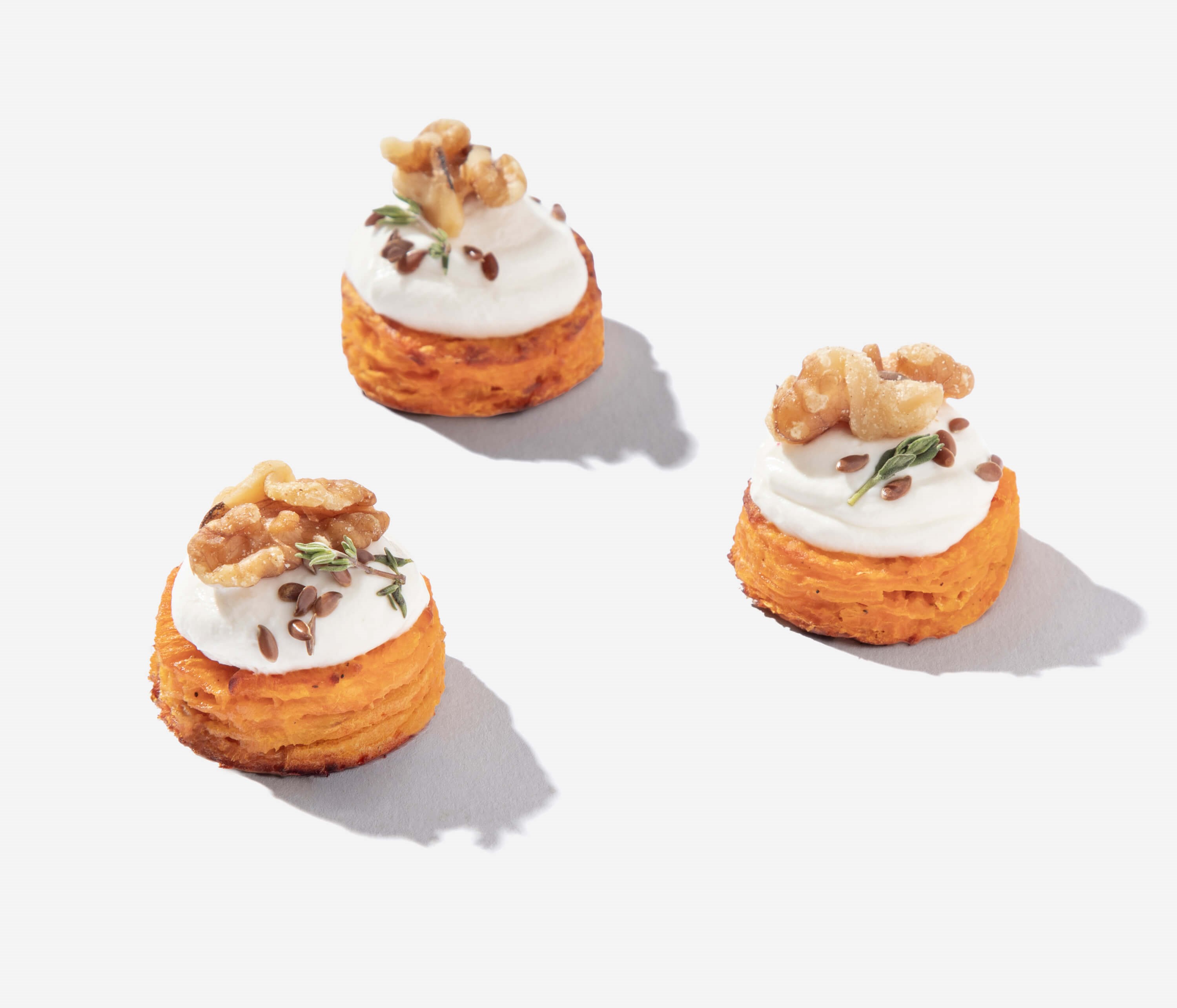 Tatlı Patates, Chevre & Ceviz Kanepe - 15 Ad