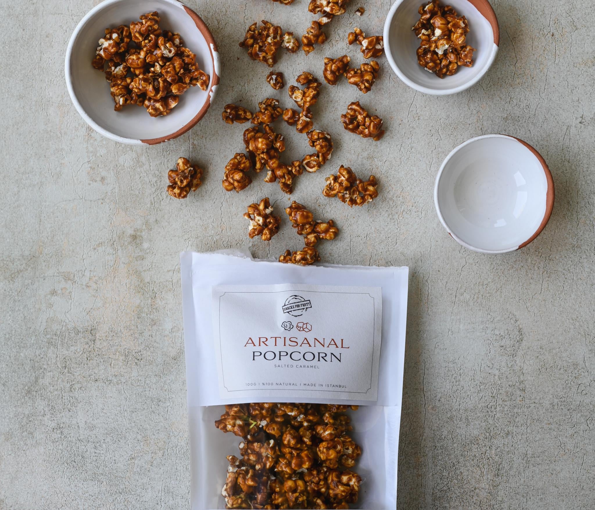 Tuzlu Karamelli Artisanal Popcorn