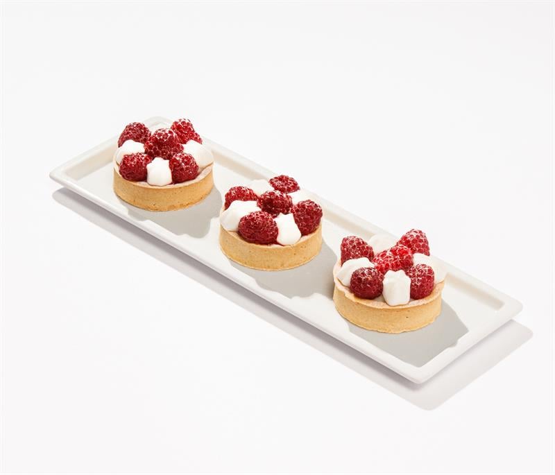 Beyaz Çikolatalı Frambuazlı Tart - 15 Ad