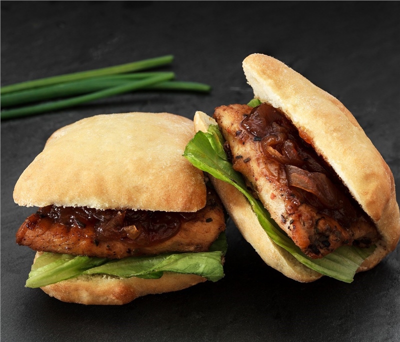 Izgara Tavuklu Mini Sandviç-10 Ad