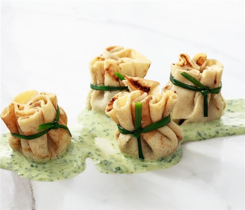 Mantarlı-Tavuklu Krep Bohçaları -15 Ad