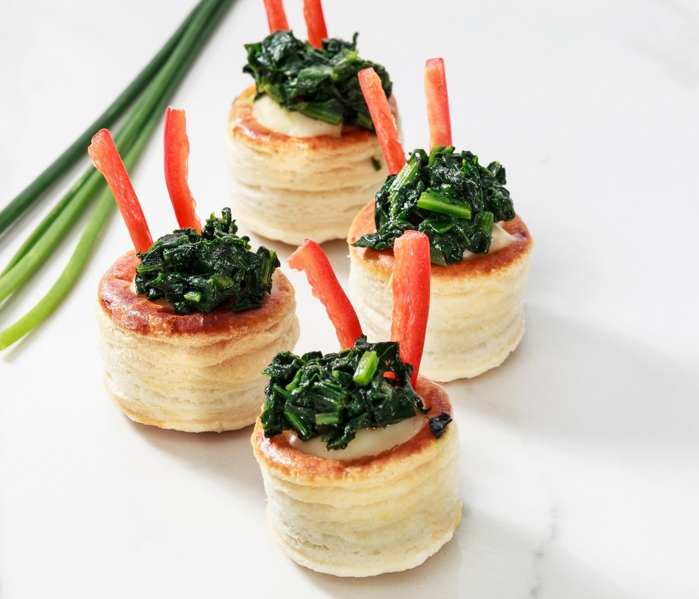 Spinach Vol-au-Vent - 15 pcs