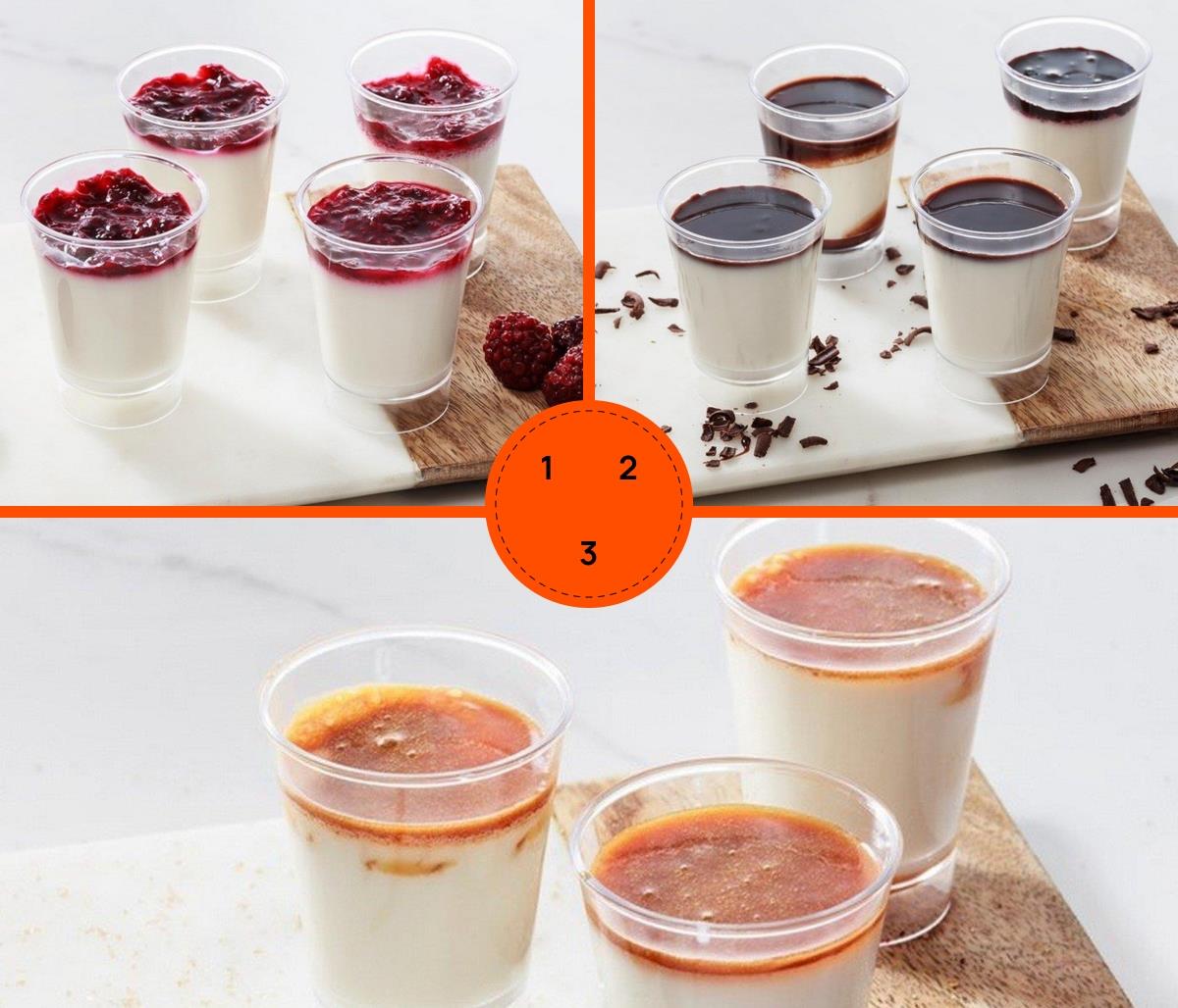 Karışık Panna Cotta Kutusu