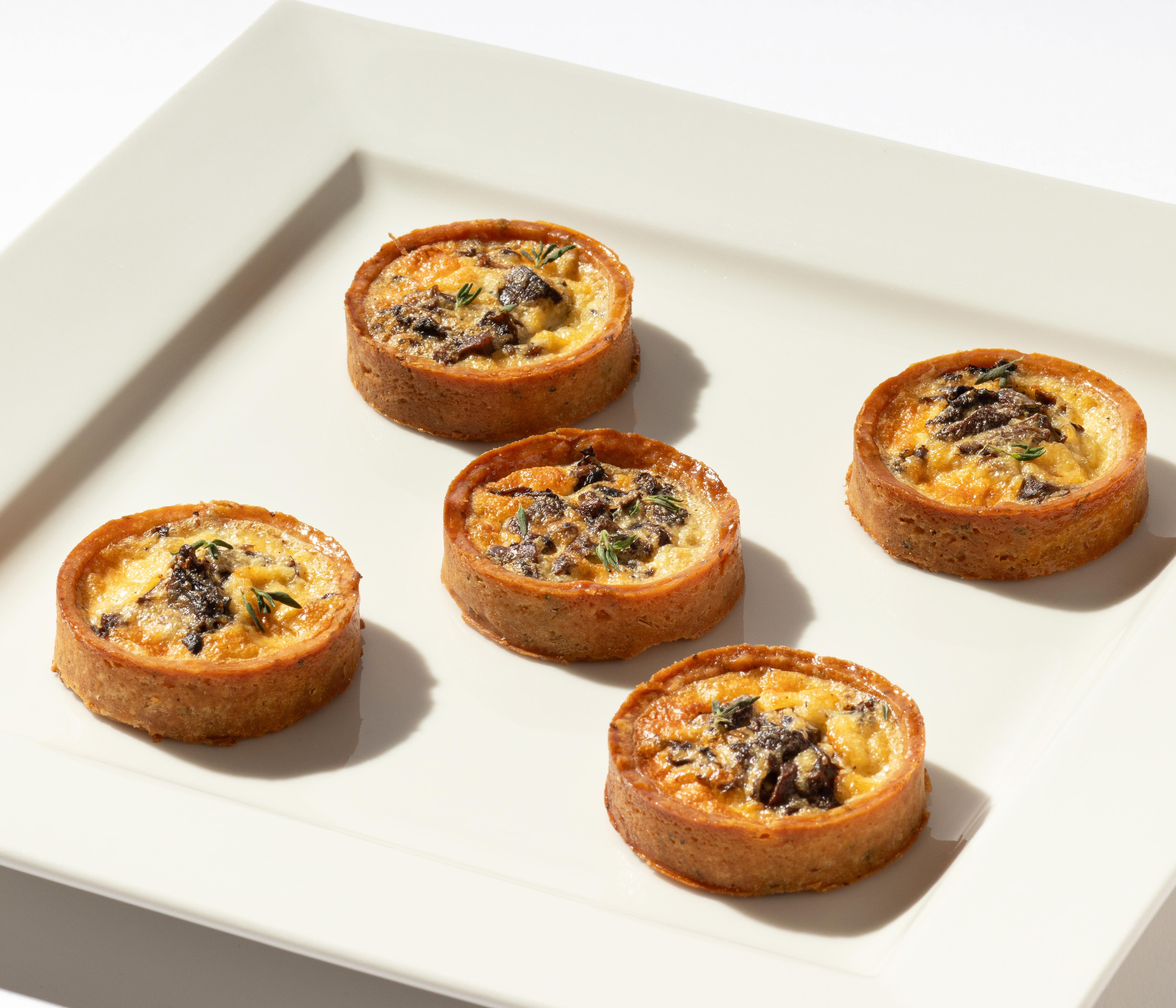 Mushroom Quiche - 15 pcs