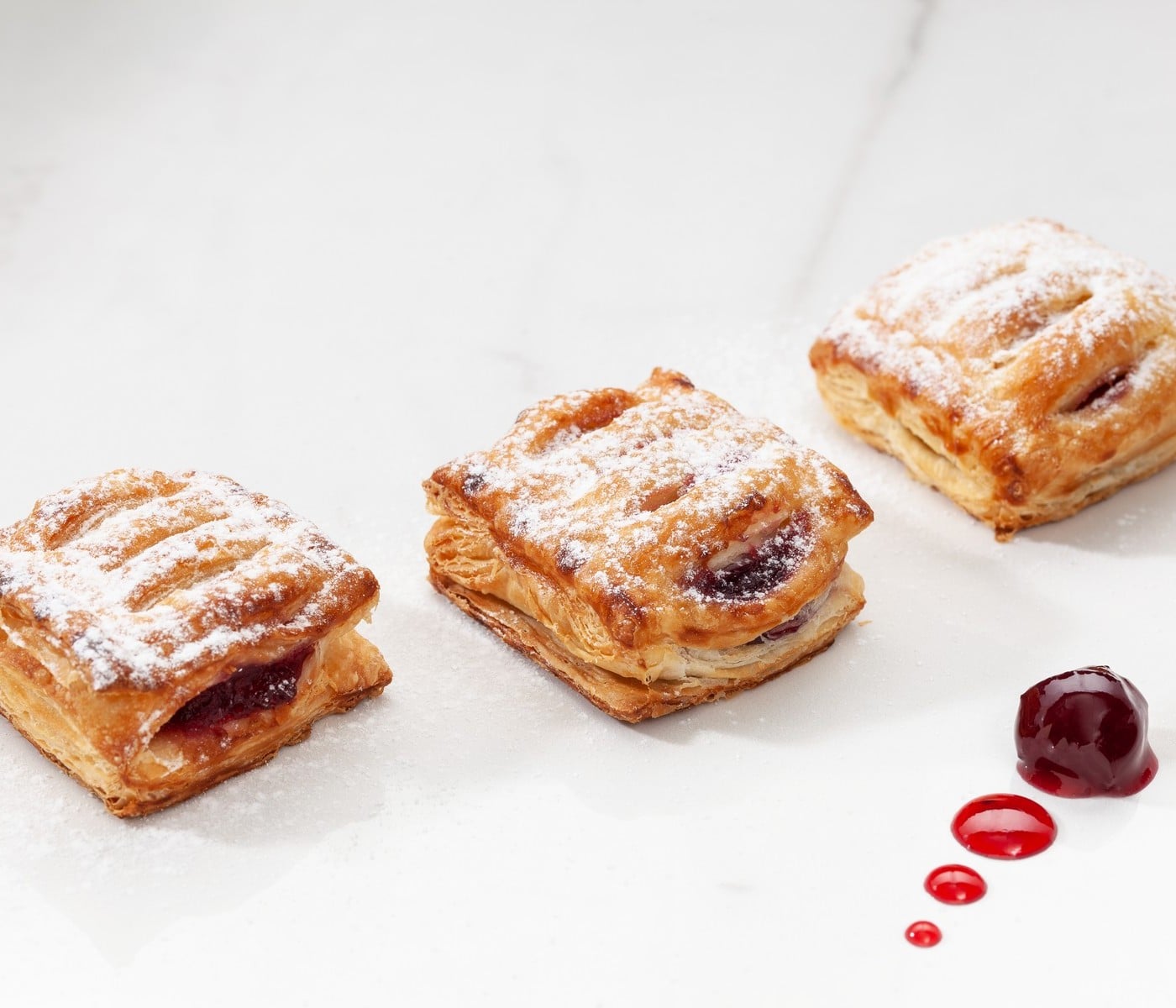 Mini Danish Pastries with Fruit -12 pcs