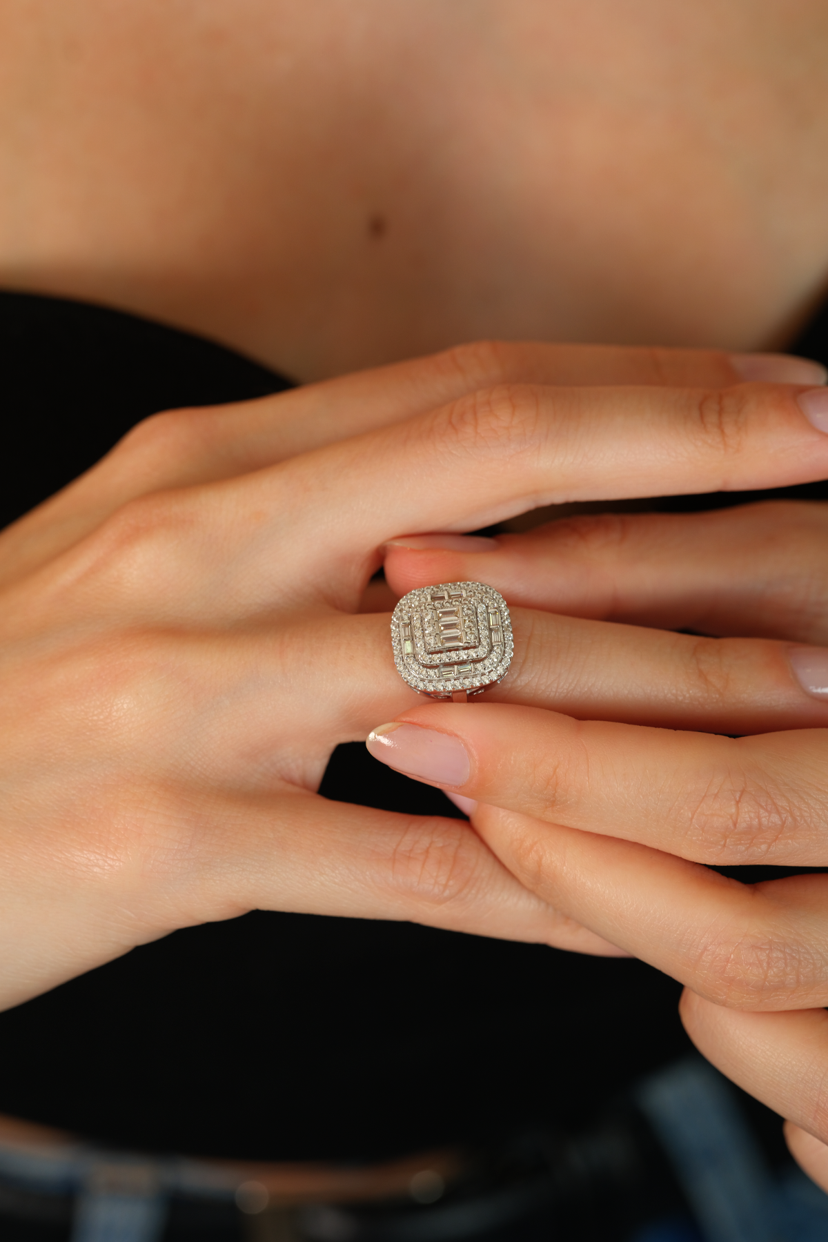 14 Ayar Altın Allure Baget Yüzük