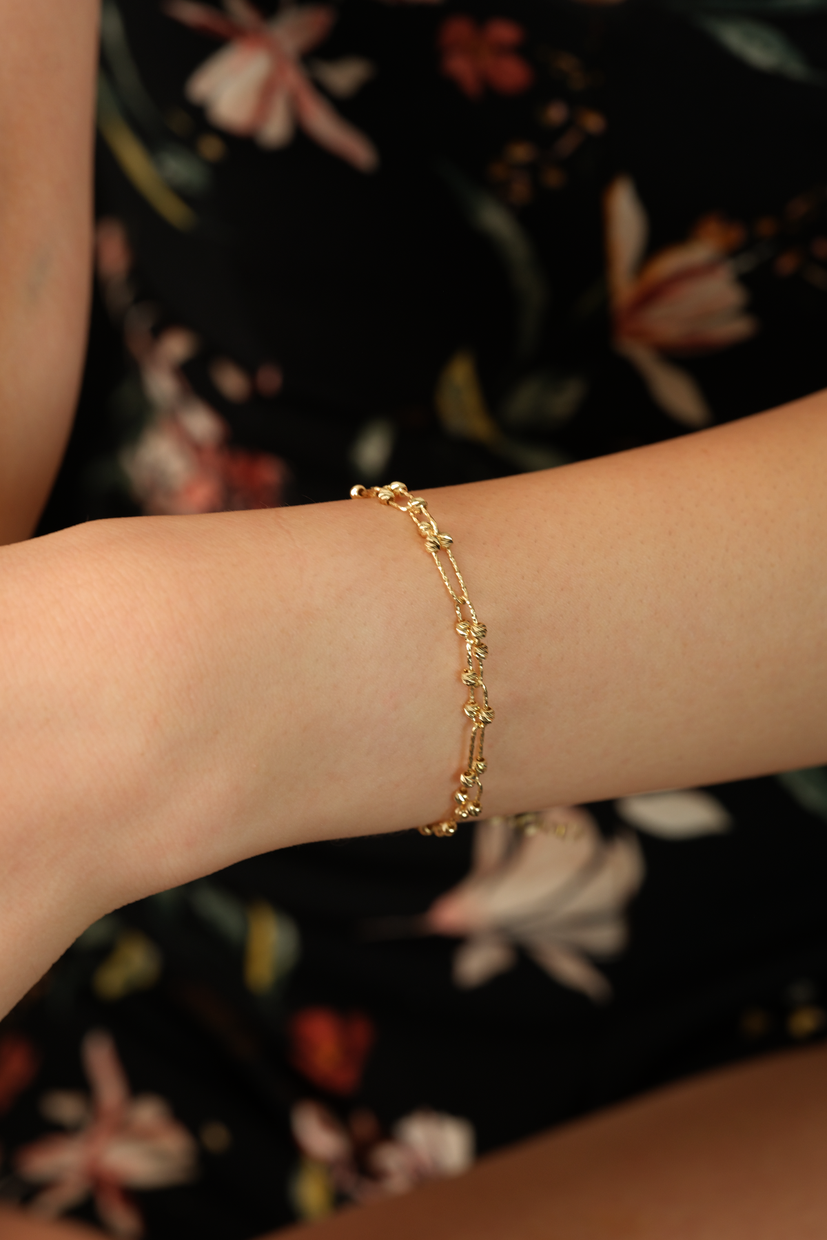 14 Ayar Altın Celestial Dorikalı Bileklik