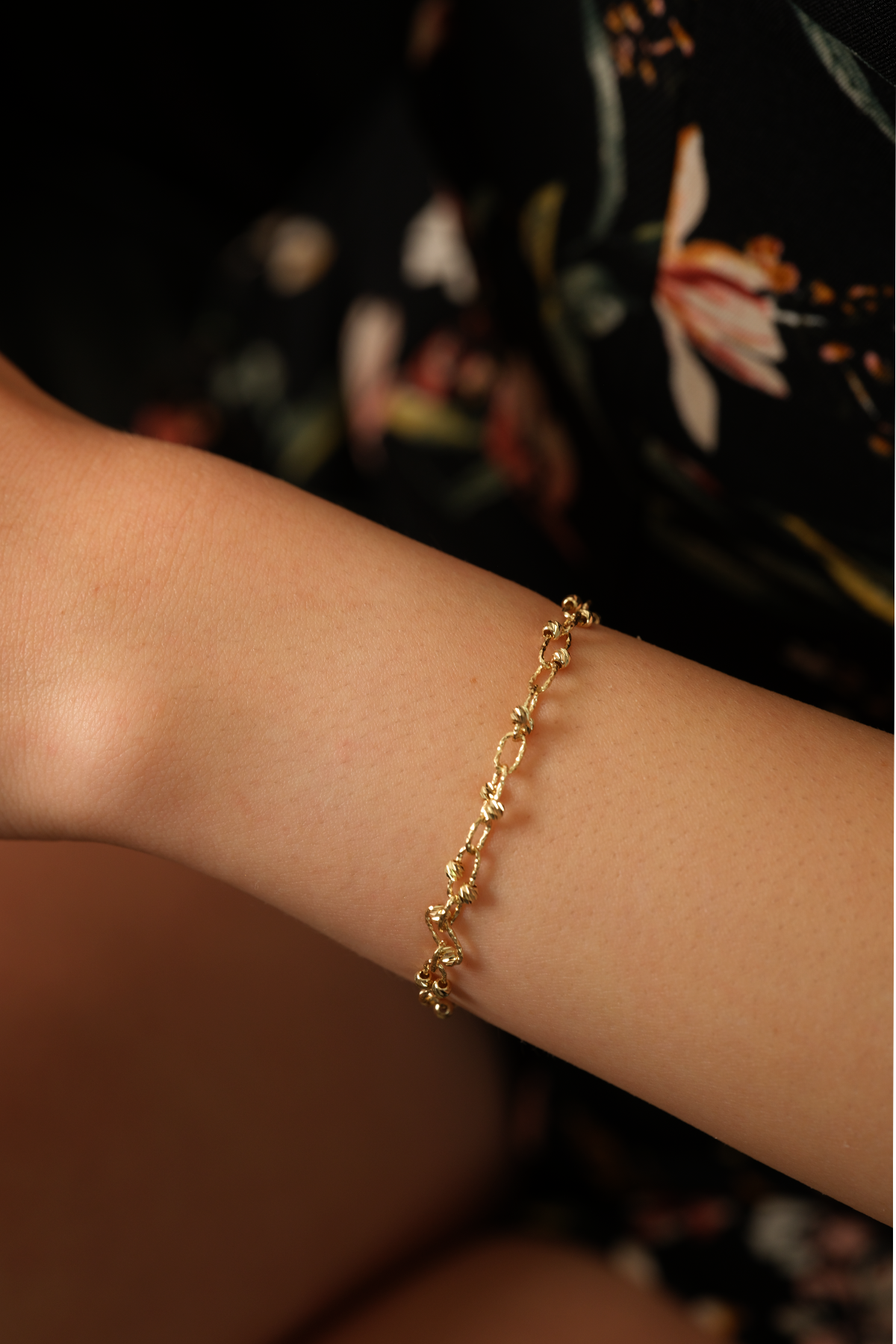 14 Ayar Altın Dorikalı Ataç Bileklik