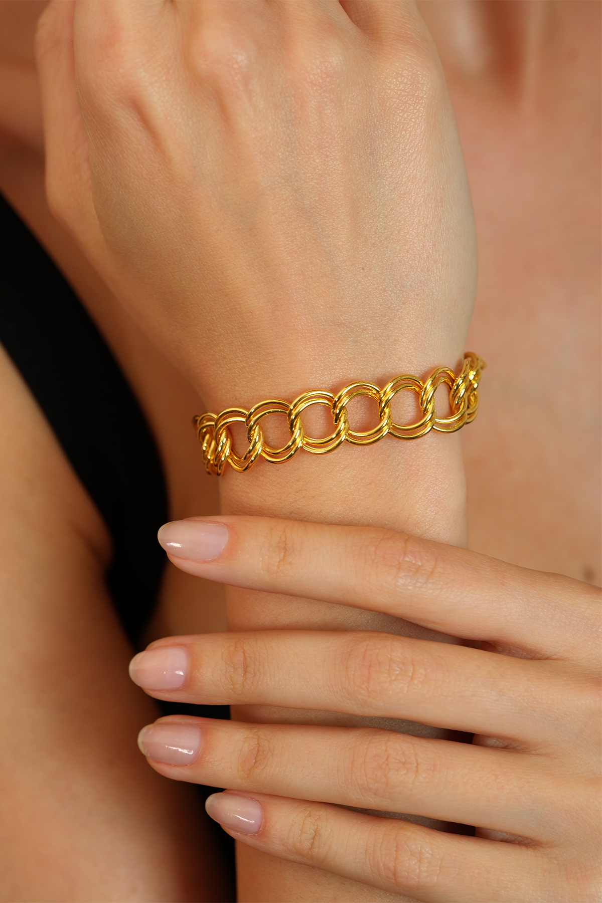 14 Ayar Altın Shine Samanyolu Bileklik