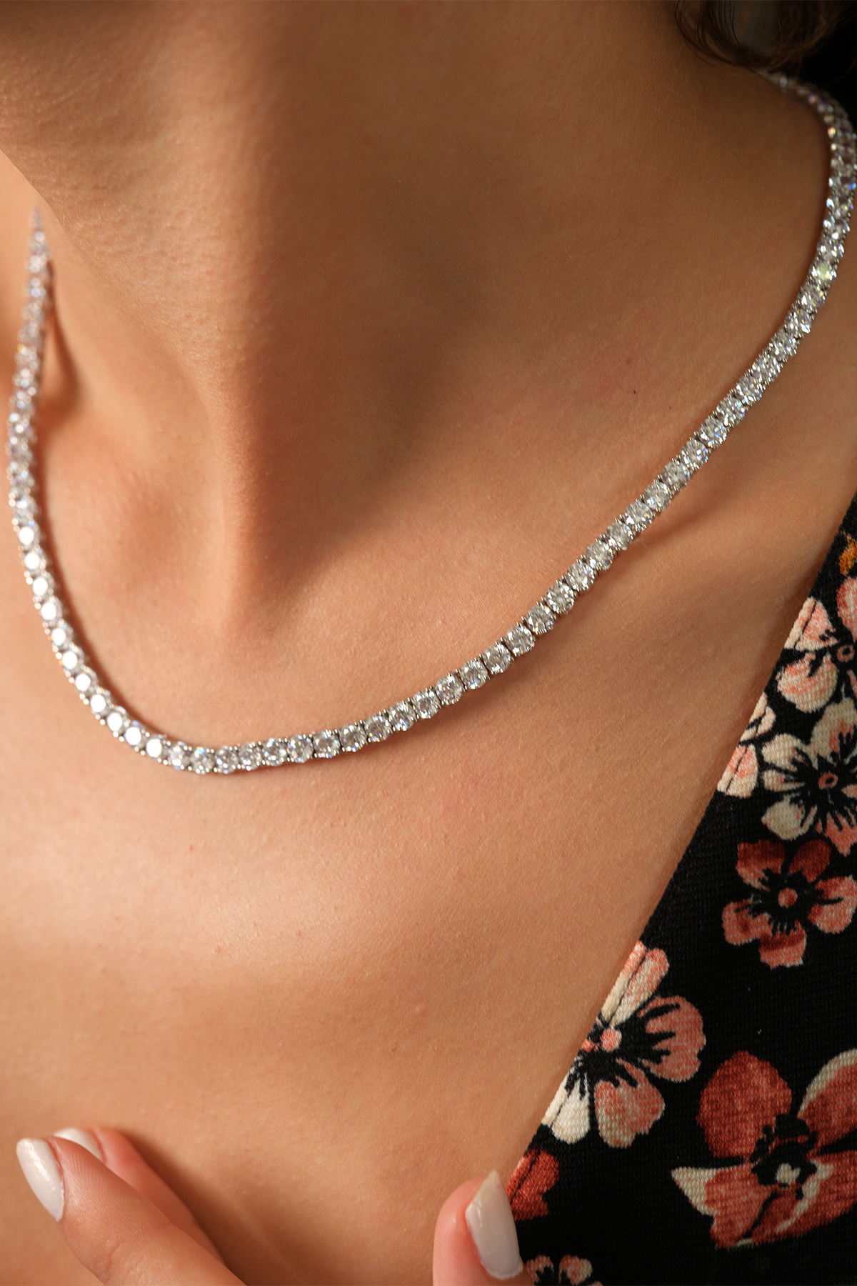 14 Ayar Altın Su Yolu Tasarım Kolye