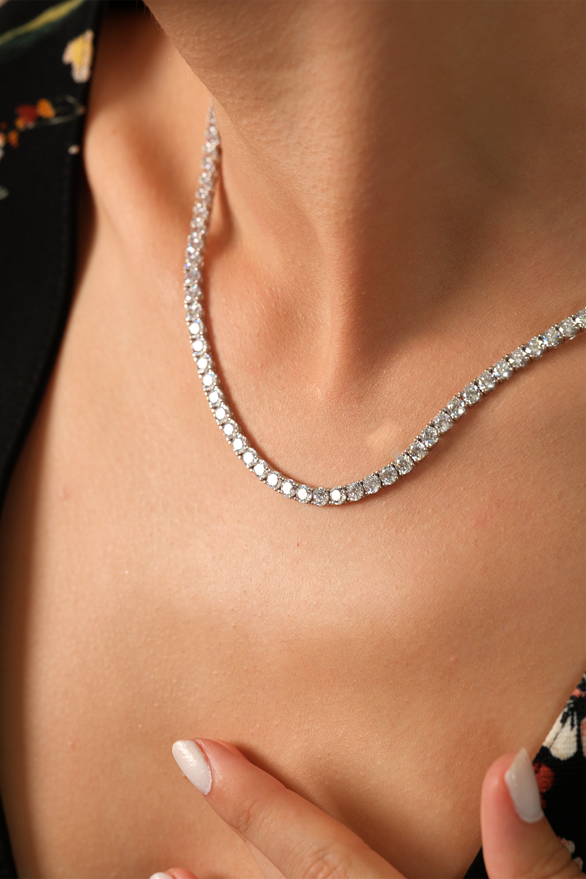 14 Ayar Altın Su Yolu Tasarım Kolye