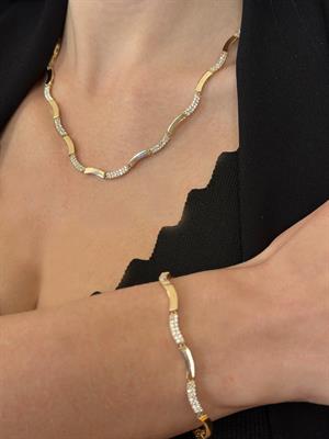 14 Ayar Altın Curve Of Elegance Set