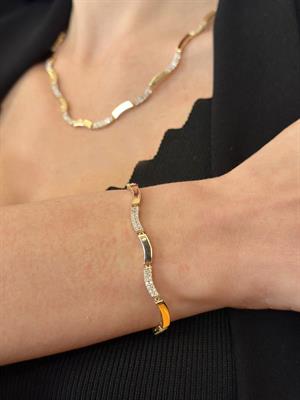 14 Ayar Altın Curve Of Elegance Set