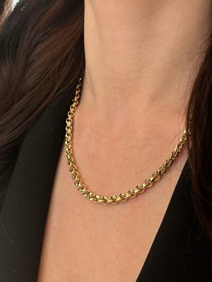 14 Ayar Altın Doç Zincir