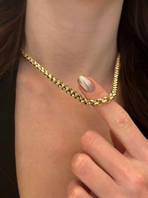 14 Ayar Altın Doç Zincir