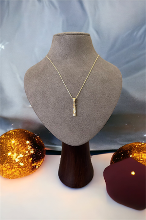 14 Ayar Altın İ Harf Kolye Ucu