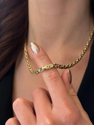 14 Ayar Altın Kral Zincir