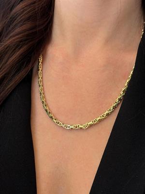 14 Ayar Altın Kral Zincir