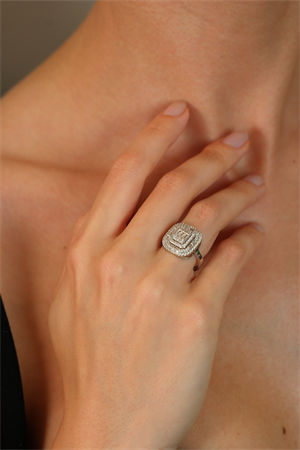 14 Ayar Altın Allure Baget Yüzük