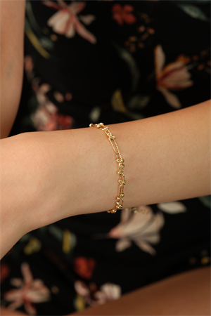 14 Ayar Altın Celestial Dorikalı Bileklik