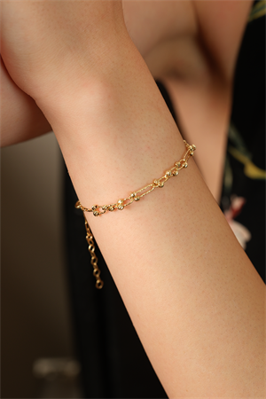 14 Ayar Altın Celestial Dorikalı Bileklik