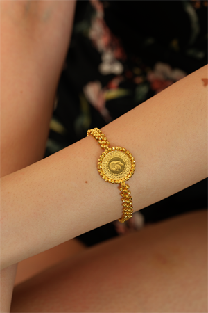 14 Ayar Altın Çeyrekli Dorika Bileklik