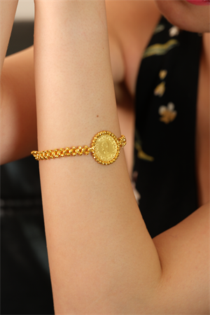 14 Ayar Altın Çeyrekli Dorika Bileklik