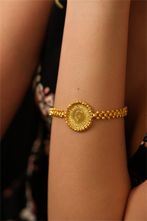 14 Ayar Altın Çeyrekli Dorika Bileklik