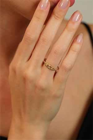 14 Ayar Altın Çıtır Eklem Yüzük