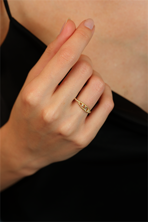 14 Ayar Altın Çıtır Eklem Yüzük