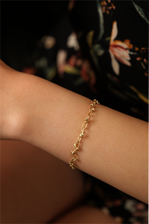 14 Ayar Altın Dorikalı Ataç Bileklik