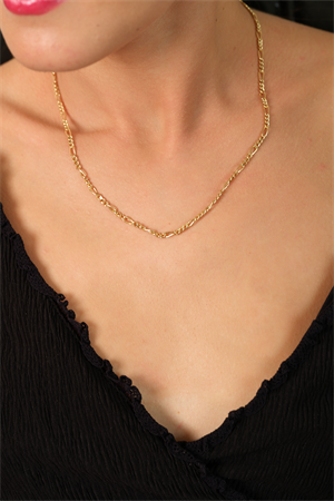 14 Ayar Altın Figaro Zincir