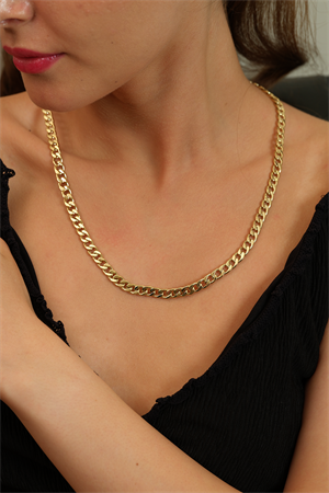 14 Ayar Altın Gurmet Zincir Kolye