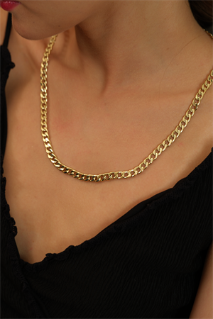 14 Ayar Altın Gurmet Zincir Kolye