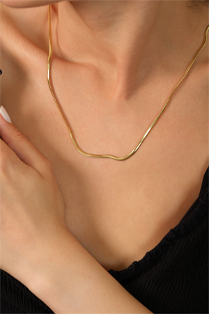 14 Ayar Altın İtalyan Balıksırtı Zincir