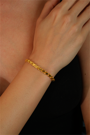 14 Ayar Altın Shine Halat Bileklik