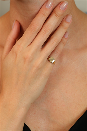 14 Ayar Altın Şövalye Eklem Yüzük