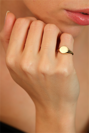 14 Ayar Altın Şövalye Eklem Yüzük