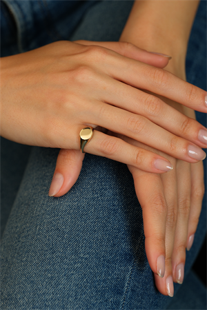 14 Ayar Altın Şövalye Eklem Yüzük