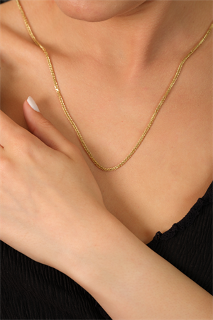 14 Ayar Altın Spiga Zincir