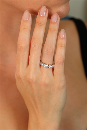 14 Ayar Altın Taşlı Tamtur Yüzük