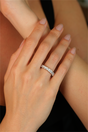 14 Ayar Altın Taşlı Tamtur Yüzük