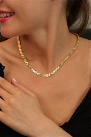 14 Ayar Altın Viyana Zincir Kolye