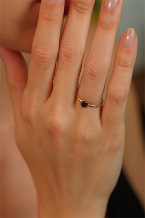 14 Ayar Altın Yonca Eklem Yüzük