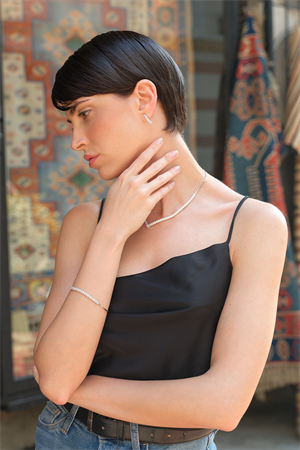 14 Ayar Altın Zarif Su Yolu Set