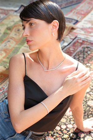 14 Ayar Altın Zarif Su Yolu Set